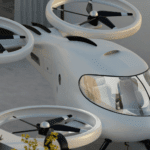 eVtol en aparcamiento