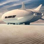 Dirigible en tierra