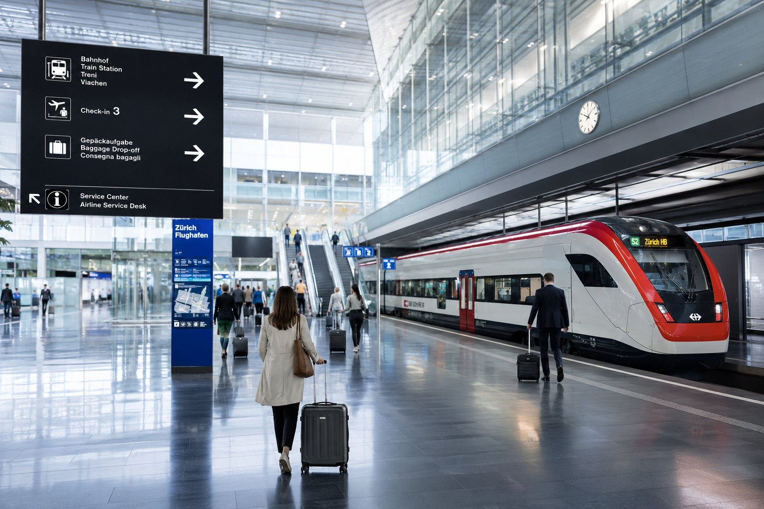 Zurich Airport Train Station: guía completa