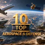 Top 10 empresas Aeroespaciales y defensa