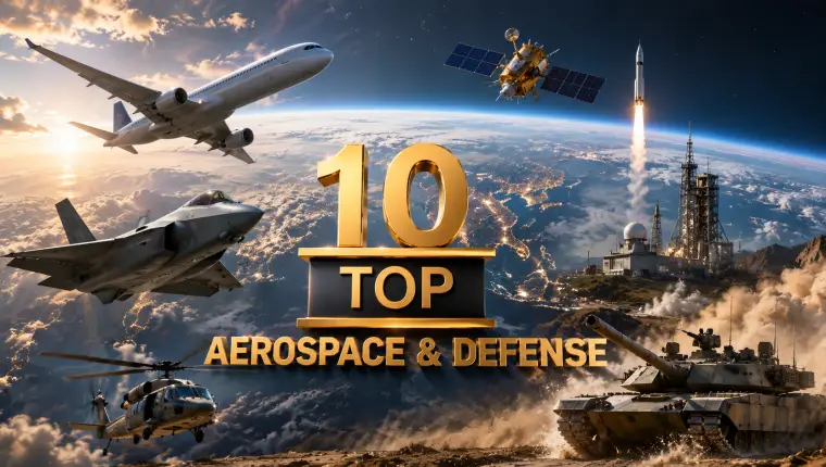 Top 10 empresas Aeroespaciales y defensa