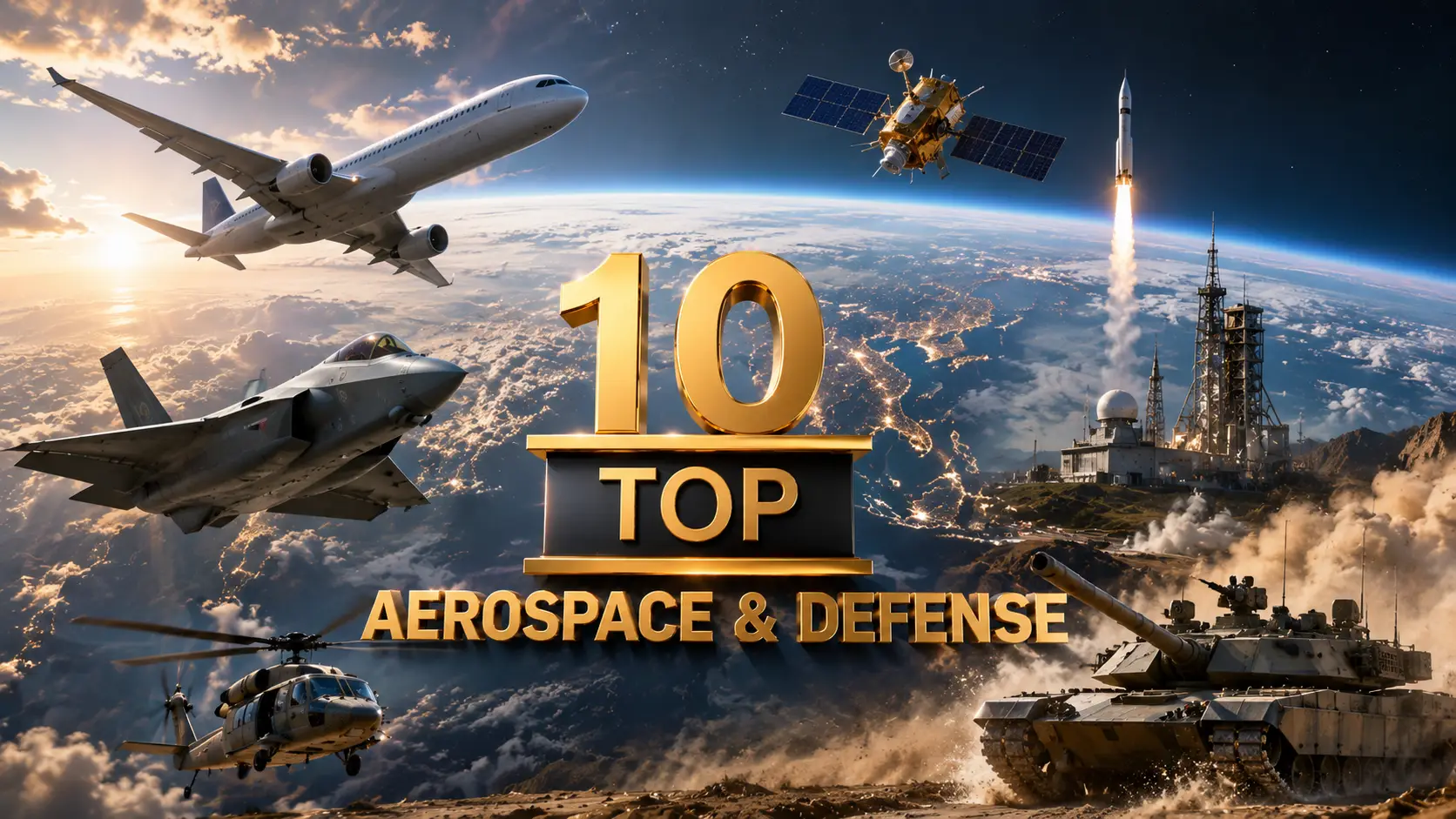 Top 10 empresas Aeroespaciales y defensa